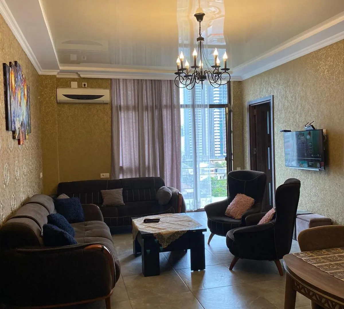 2 Საძინებლიანი Ბინა Apartment Angisa